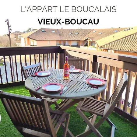 Le Boucalais, Classe 3 Etoiles, Appart T3, A 200m, Ocean A 800m A Vieux-boucau Vieux-Boucau-les-Bains